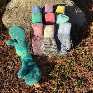 Terry Mittens - Hand-Dyed