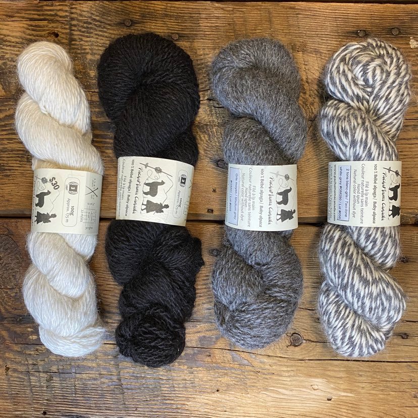 Medium-Weight Fair Trade Yarn - Natural Colours