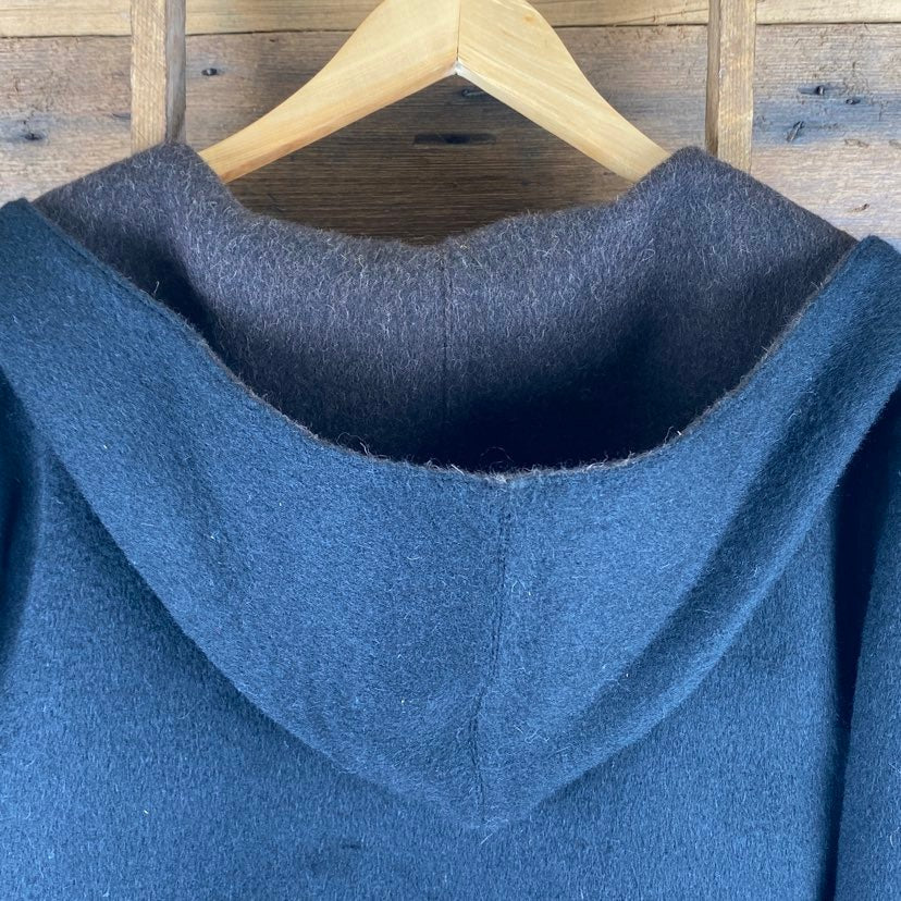 Hooded Women&#39;s Fully-Reversible Felted Coat