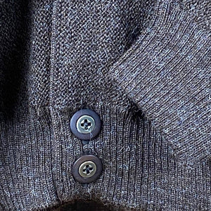 Button-Front Golf Sweater