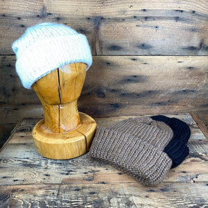 Coastal Tide Hat - Natural Solid and Variegated Colours