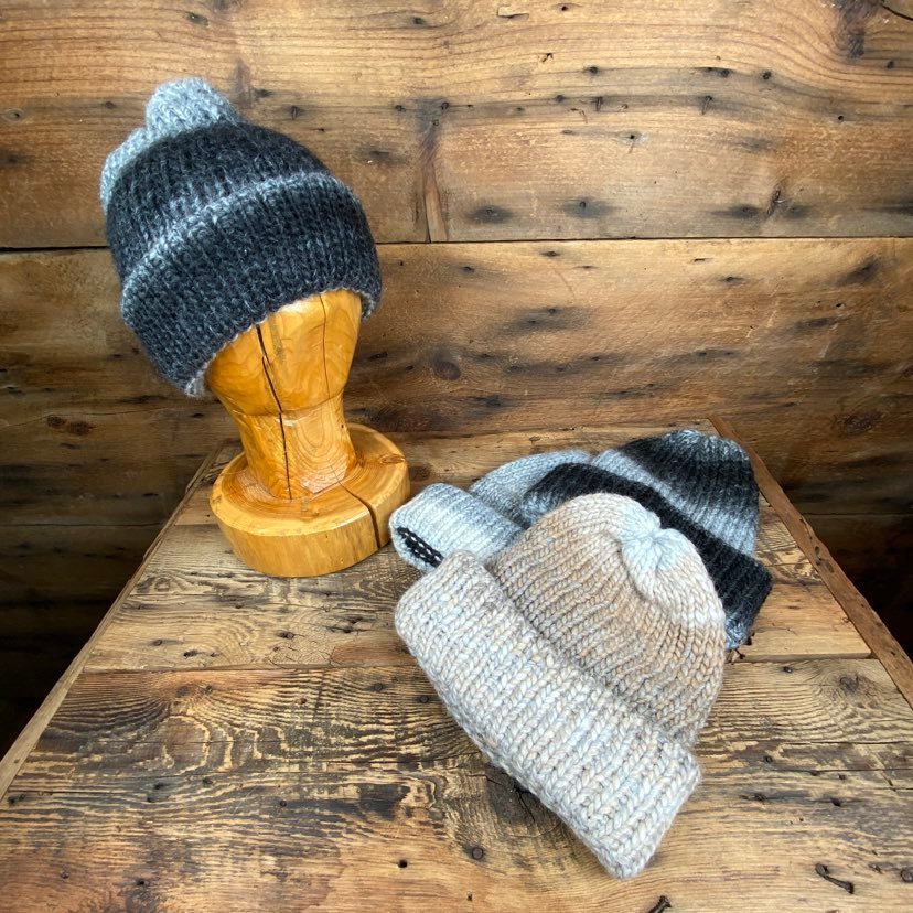 Coastal Tide Hat - Natural Solid and Variegated Colours