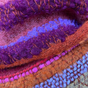 Boucle Infinity Scarves - Dyed