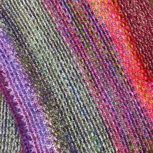 Custom Hand-Knit Scarf - Dyed