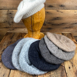 Hand-Knit Alpaca Tams - by Kathleen Carty