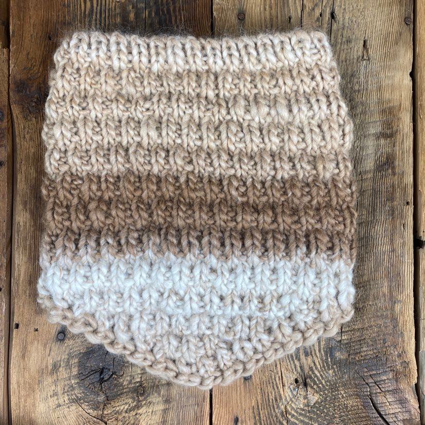 Asymmetrical Chunky Cowls
