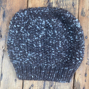 Chunky Lopi Slouch Hat - Natural Colours