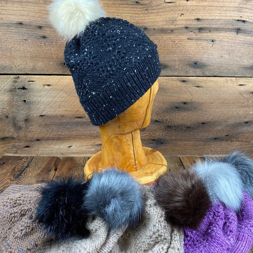 Maplegrove Beanie with Removable Pom Pom