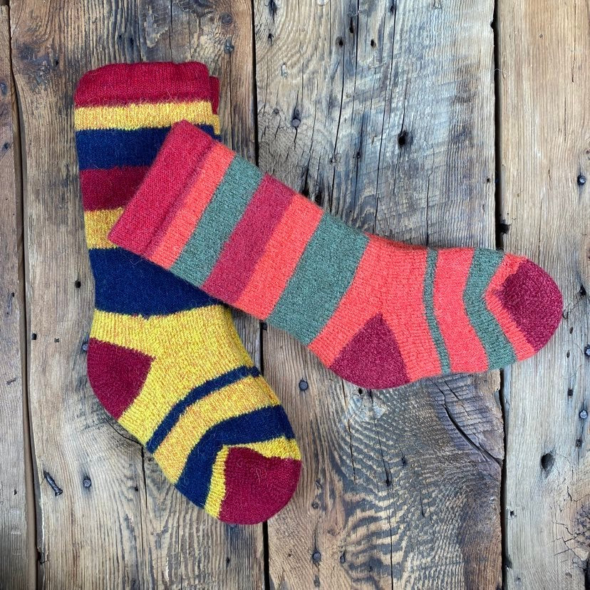 Children&#39;s Striped Thermal Socks