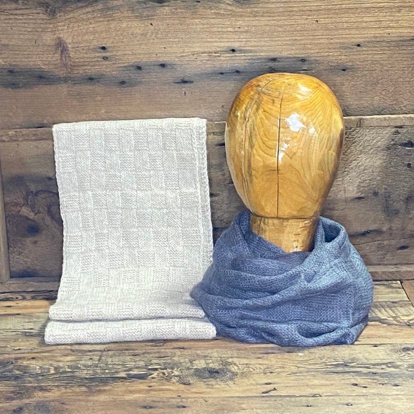 Basket Weave Infinity Scarf