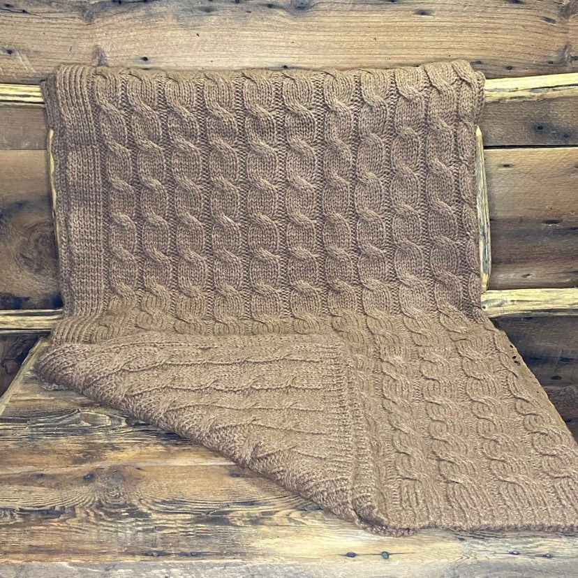 Cozy Cable Blanket