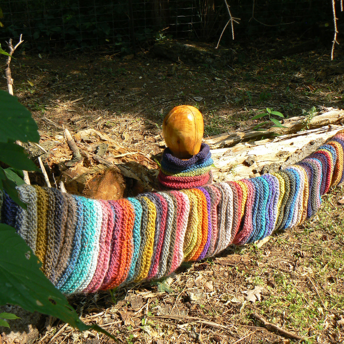 Ebb and Flow Cowl - Hand-Dyed Variegated