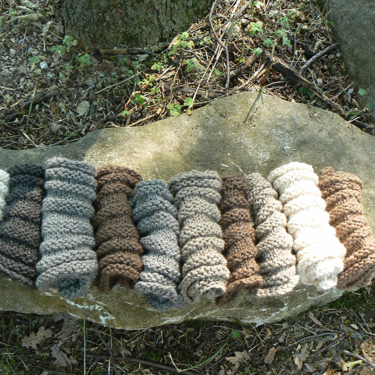 Ebb and Flow Cowl - Natural Colours