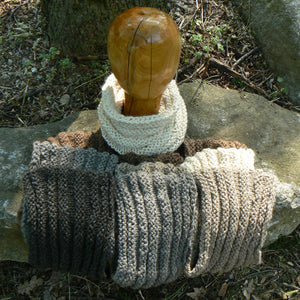 Ebb and Flow Cowl - Natural Colours