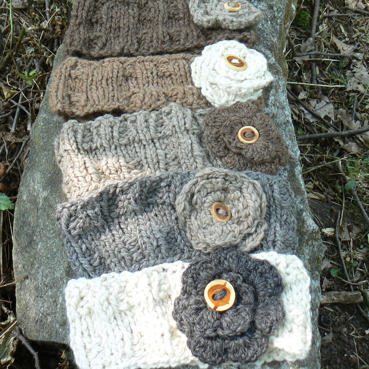 Flowered Headband &quot;THE ORILLIA&quot;