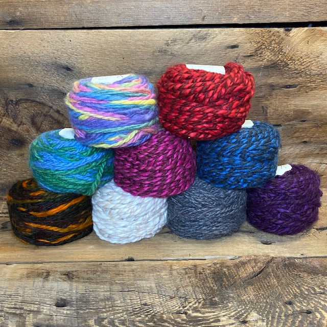 Bulky-Weight Fair Trade Yarn - Natural and Dyed