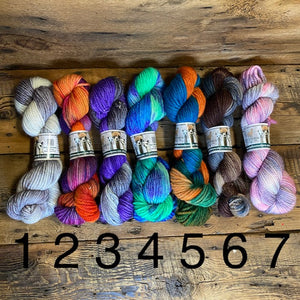 Bulky-Weight Hand-Dyed Yarn
