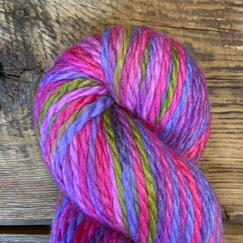Bulky-Weight Hand-Painted Yarn
