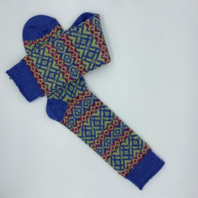 Jacquard Print Socks