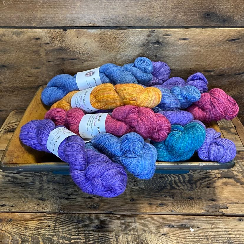 Sock Yarn - Hand-Dyed - Fine-Weight