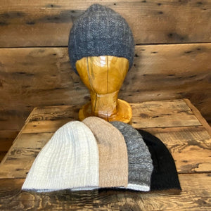 Peruvian Double-Knit Reversible Brimless Hats