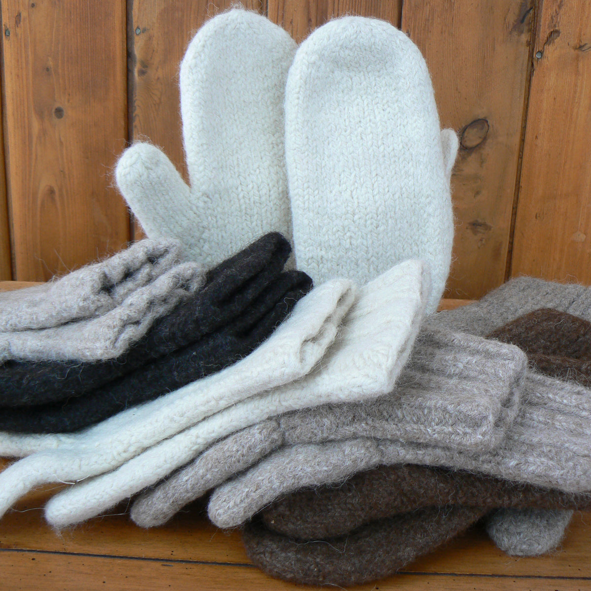 Felted Mittens - Extra-Thick Shell