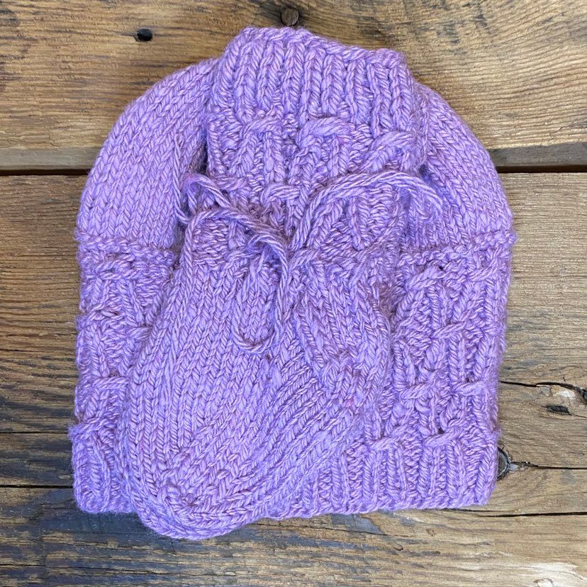 Hand-Knit Newborn Sets by Marcella