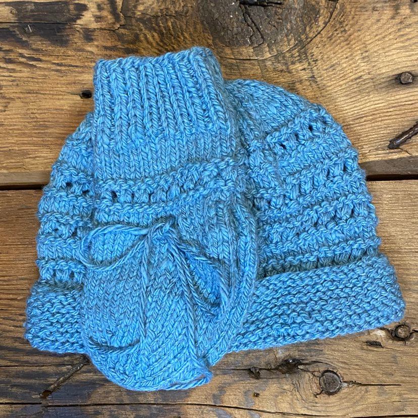 Hand-Knit Newborn Sets by Marcella