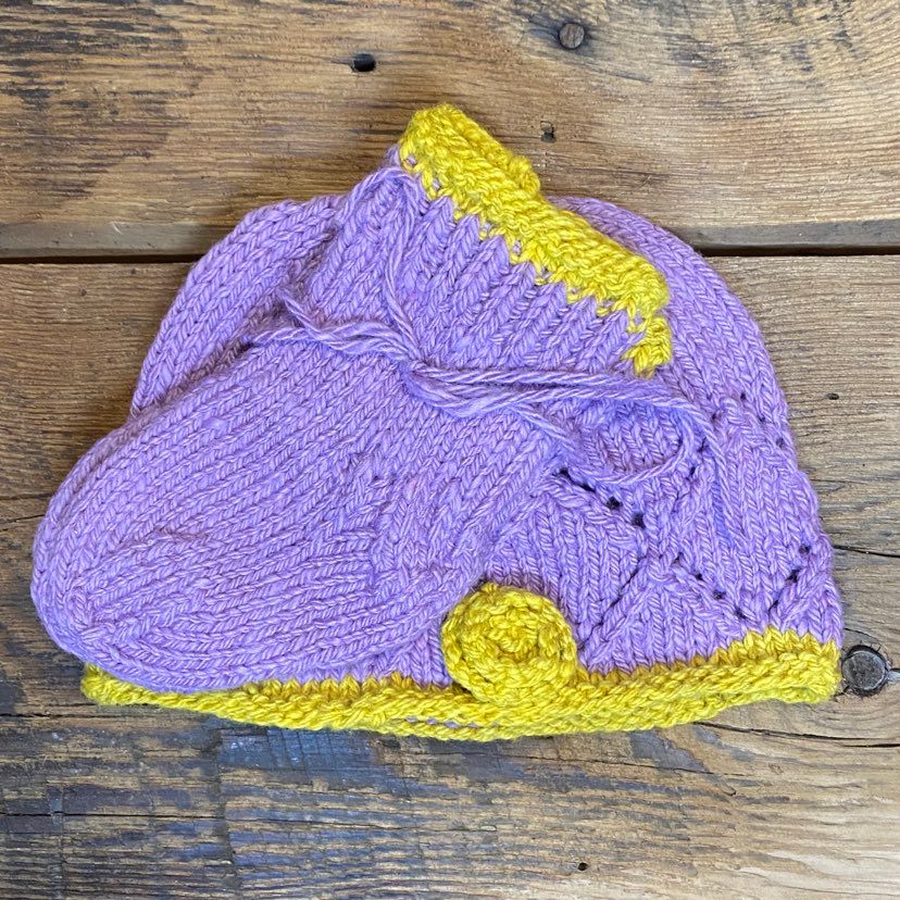 Hand-Knit Newborn Sets by Marcella