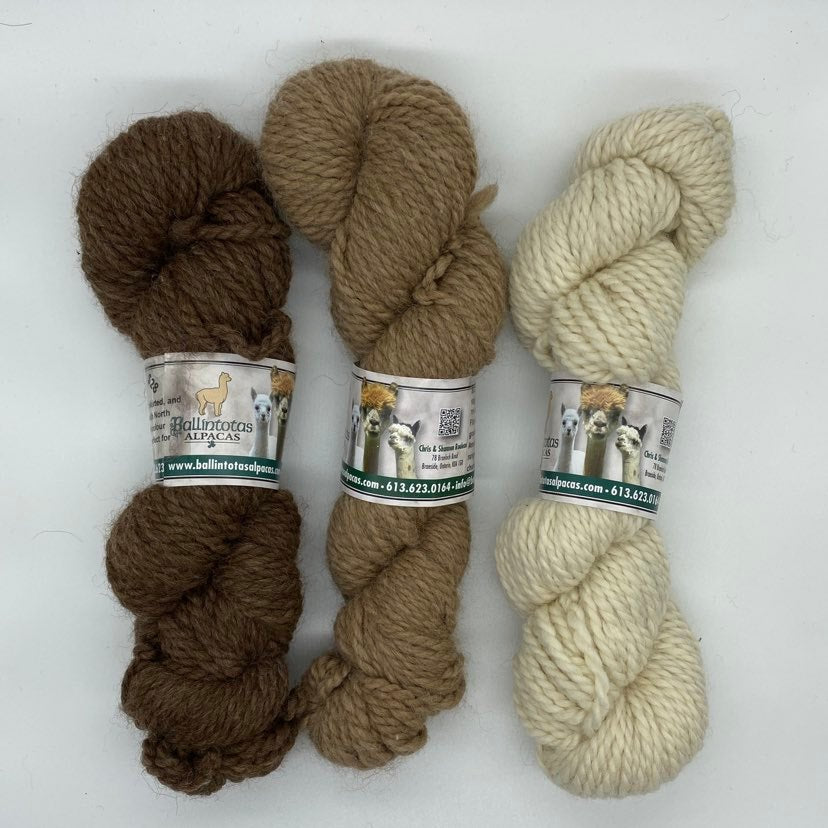 Bulky-Weight Farming Co-op Yarn - Natural Colours