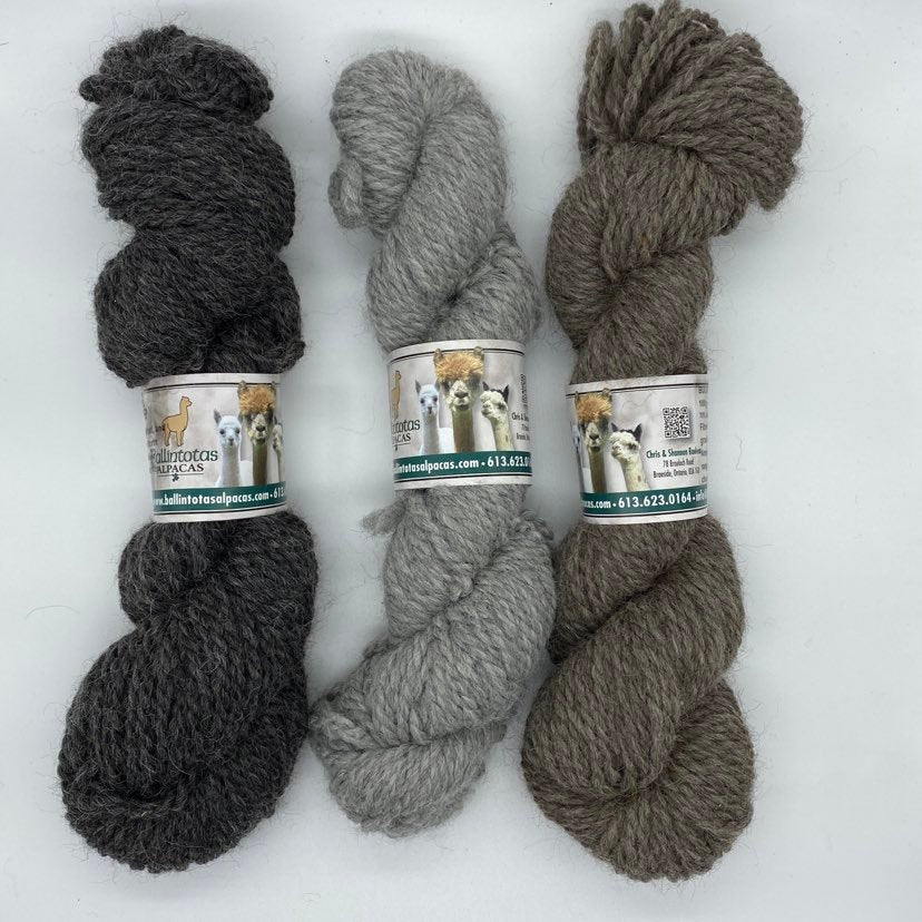 Bulky-Weight Farming Co-op Yarn - Natural Colours