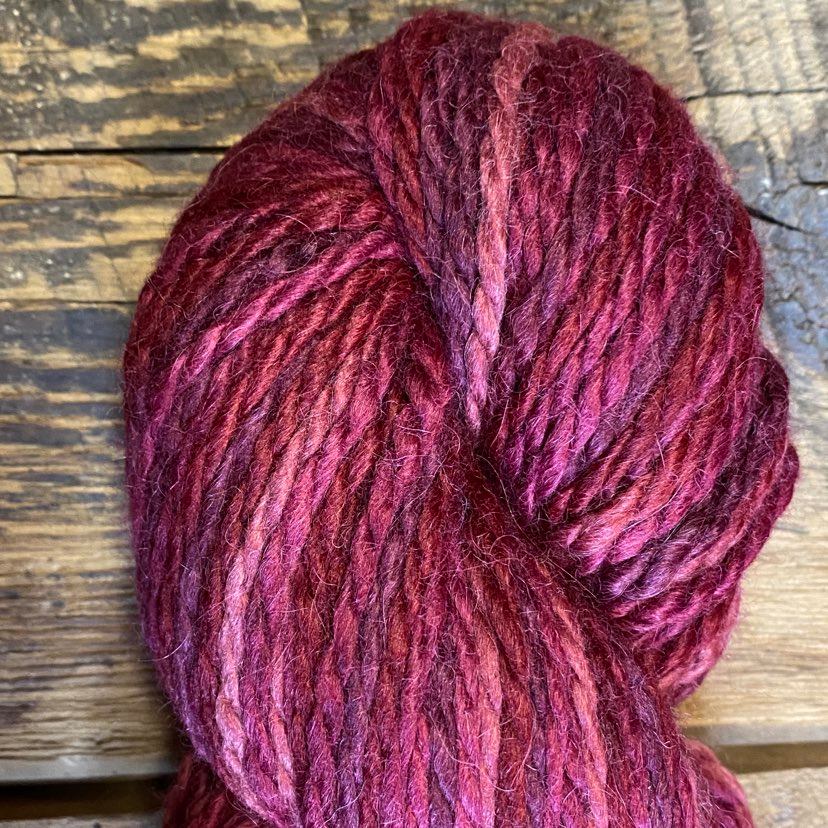 Bulky-Weight Hand-Painted Yarn