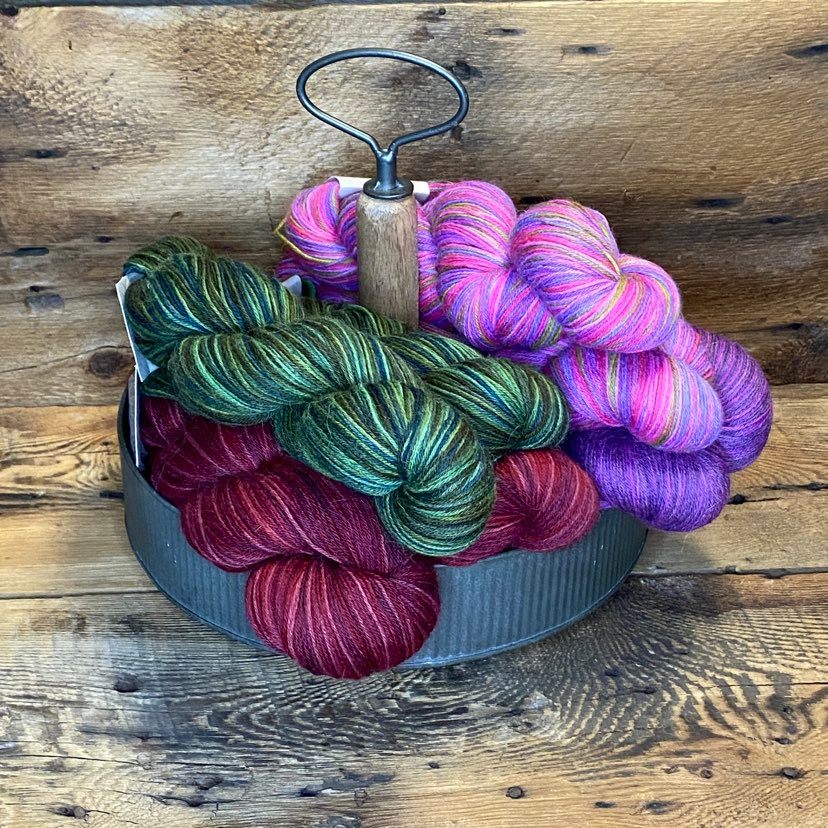 Sock Yarn - Hand-Painted - Fine-Weight
